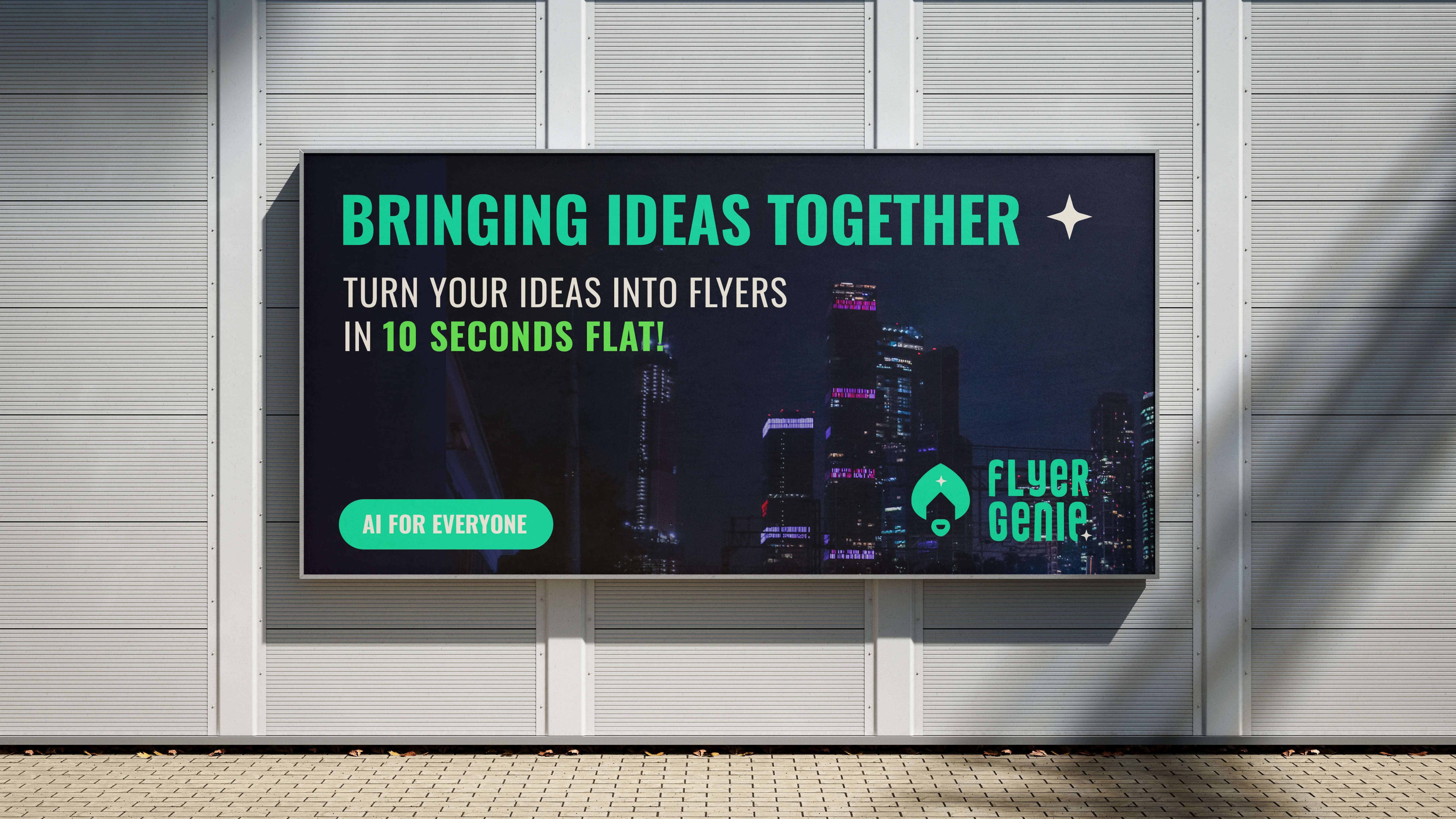 Flyer Genie: Brand Identity for an AI-Powered Real Estate Tool