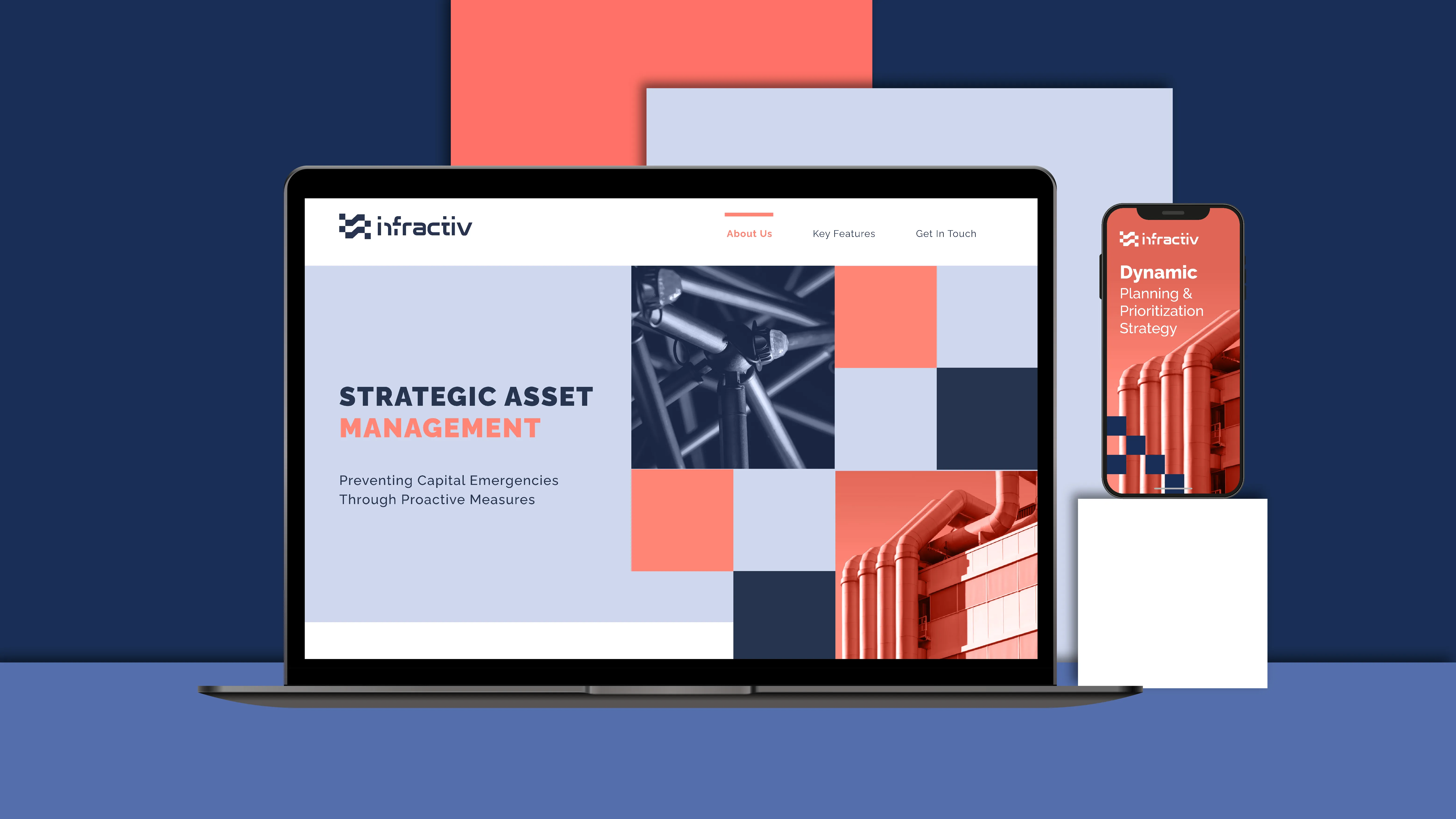Infractiv: Brand Identity and Website for a Predictive Infrastructure SaaS