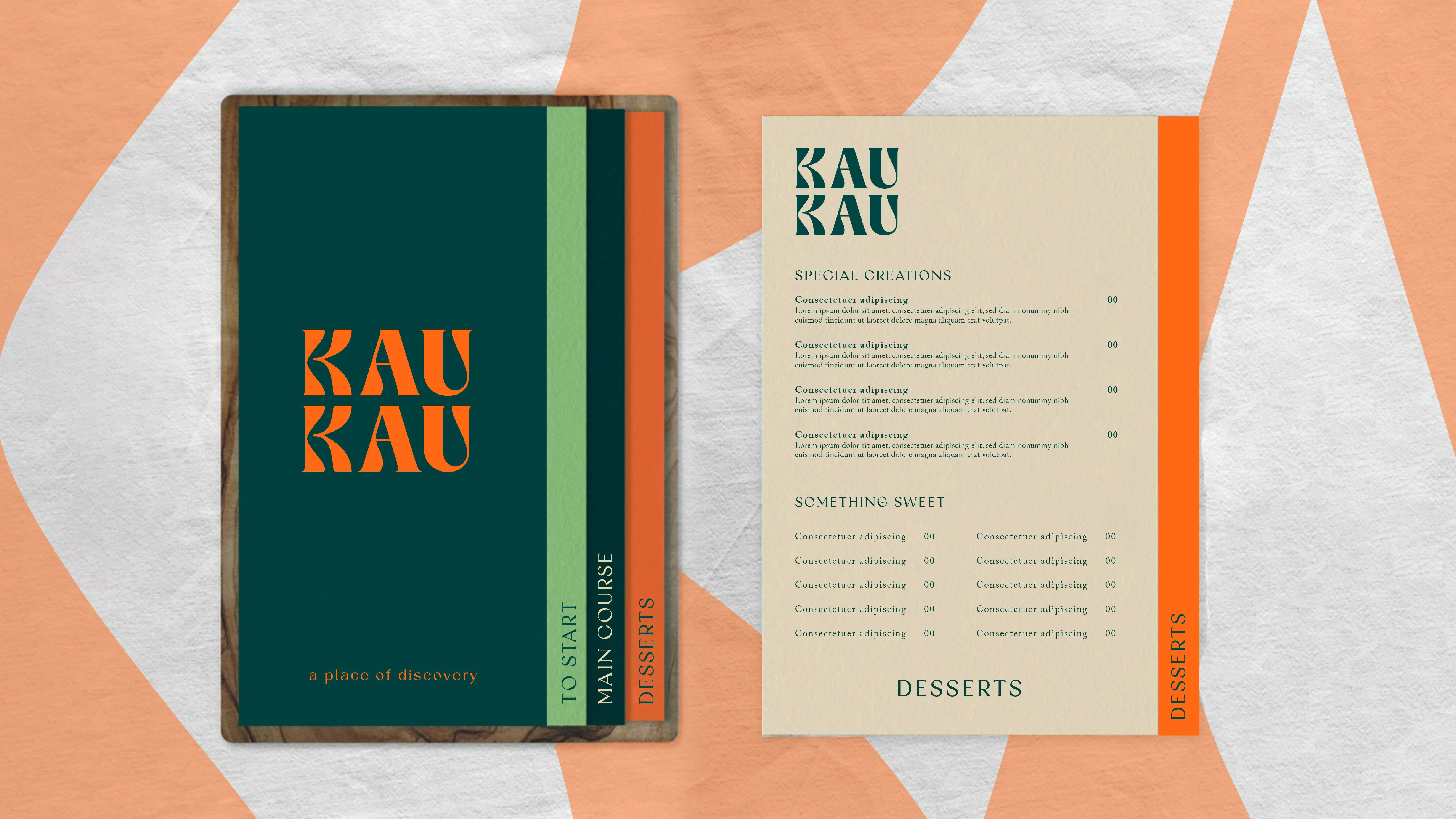 Kaukau menu 1