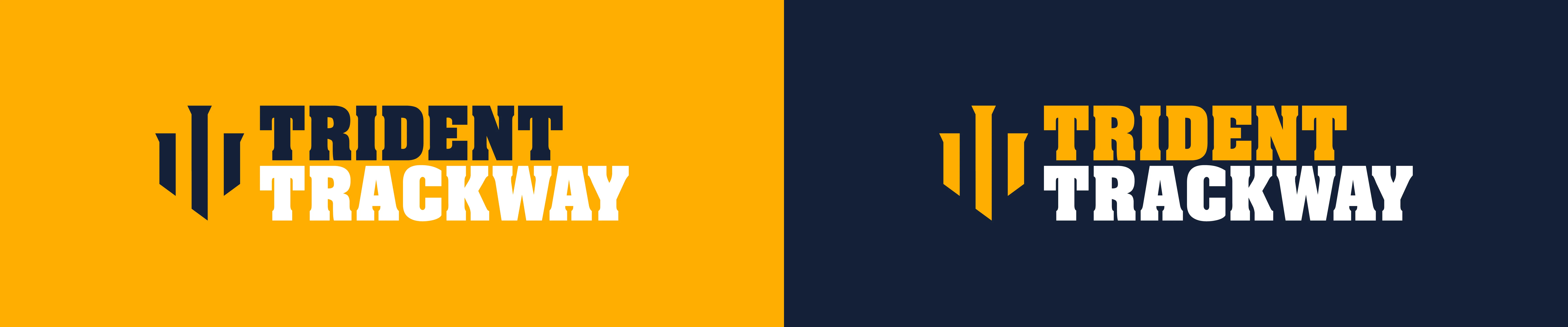 Trident Trackway brand identity